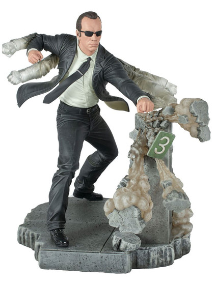The Matrix Gallery - Agent Smith Statue