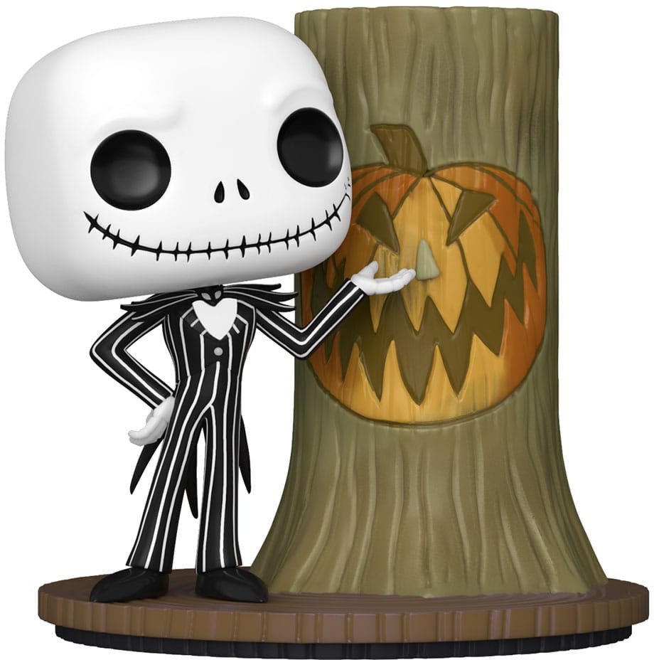 Läs mer om Funko POP! Deluxe: Nightmare before Christmas 30th - Jack with Halloween Town Door