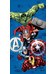 Marvel Avengers Blue Handduk - 70 x 140 cm