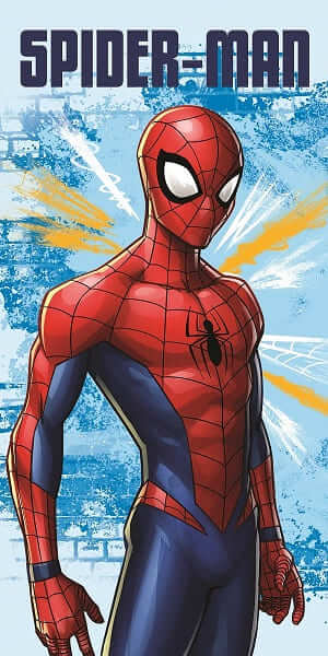 Läs mer om Marvel - Spiderman Handduk - 70 x 140 cm