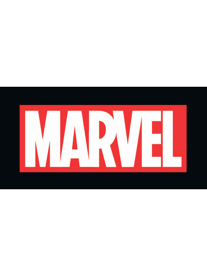 Marvel Logo Handduk - 70 x 140 cm