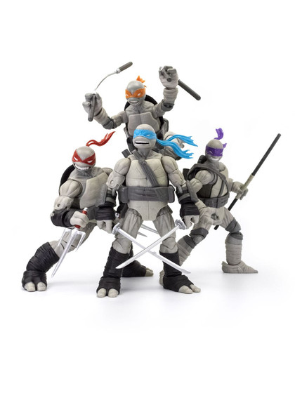 Teenage Mutant Ninja Turtles - Black&White 4-pack (IDW Comics) - BST AXN