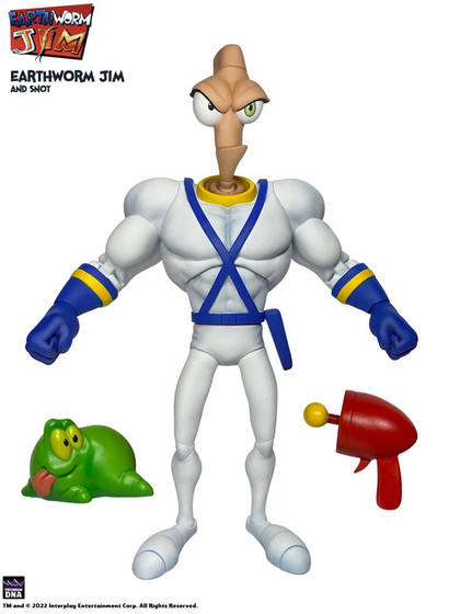 Earthworm Jim - Earthworm Jim & Snot