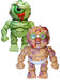 Madballs vs GPK Action Figure - Starin' Darren vs Oculus Orbus 2-Pack