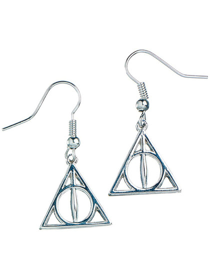 Harry Potter - Deathly Hallows (Sterling Silver) Örhängen