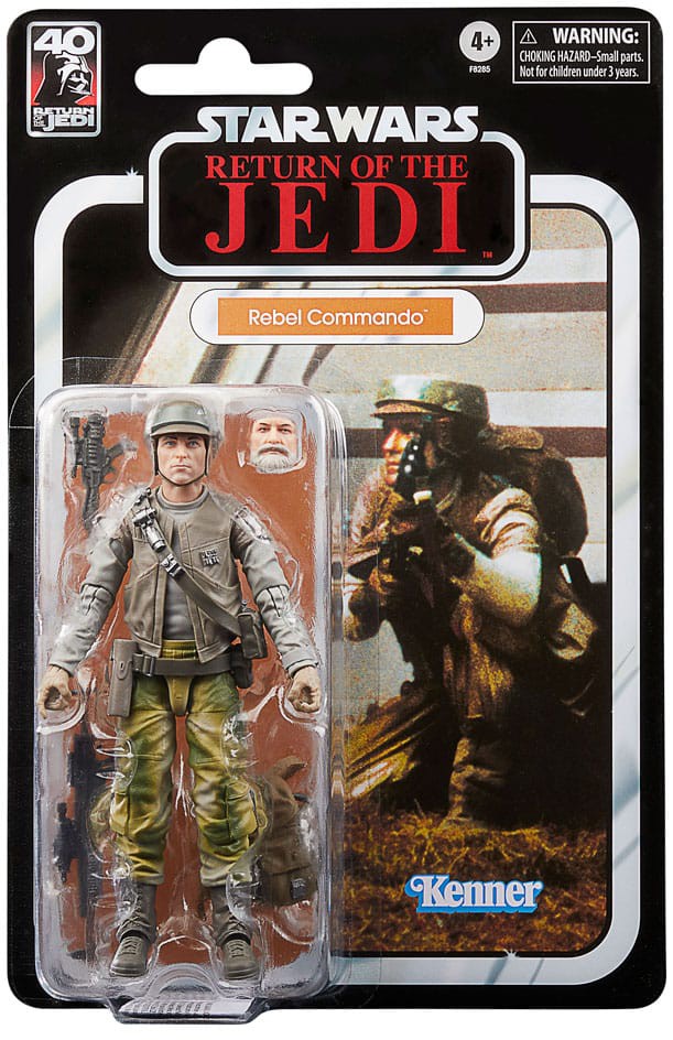 Läs mer om Star Wars Black Series: ROTJ 40th Anniversary - Rebel Commando