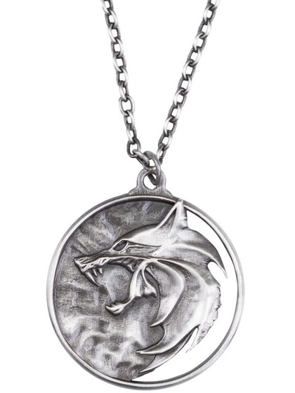 The Witcher - Wolf Medallion Necklace Replica (Season 3)