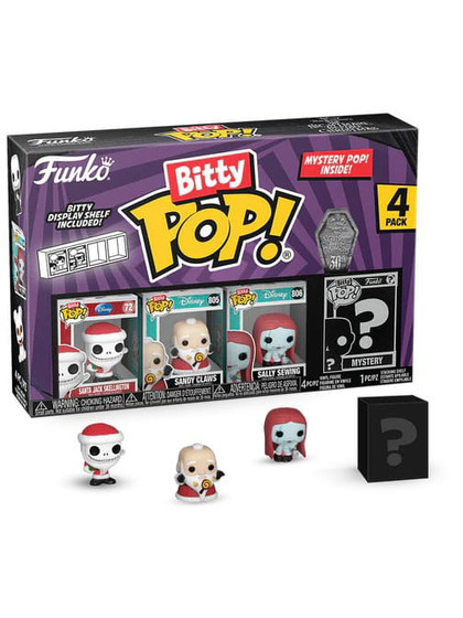 Funko Bitty POP! Nightmare Before Christmas 4-Pack Series 4