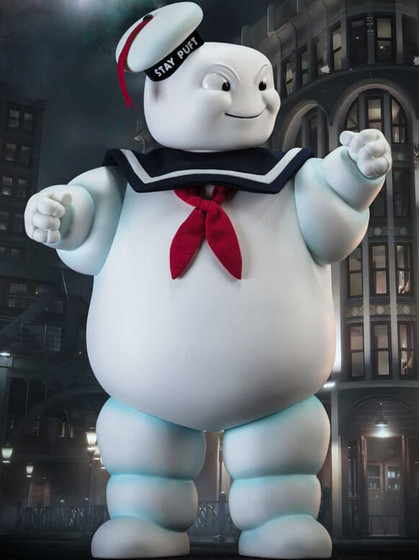 Ghostbusters - Stay Puft Marshmallow Man Soft Vinyl Statue Deluxe Version