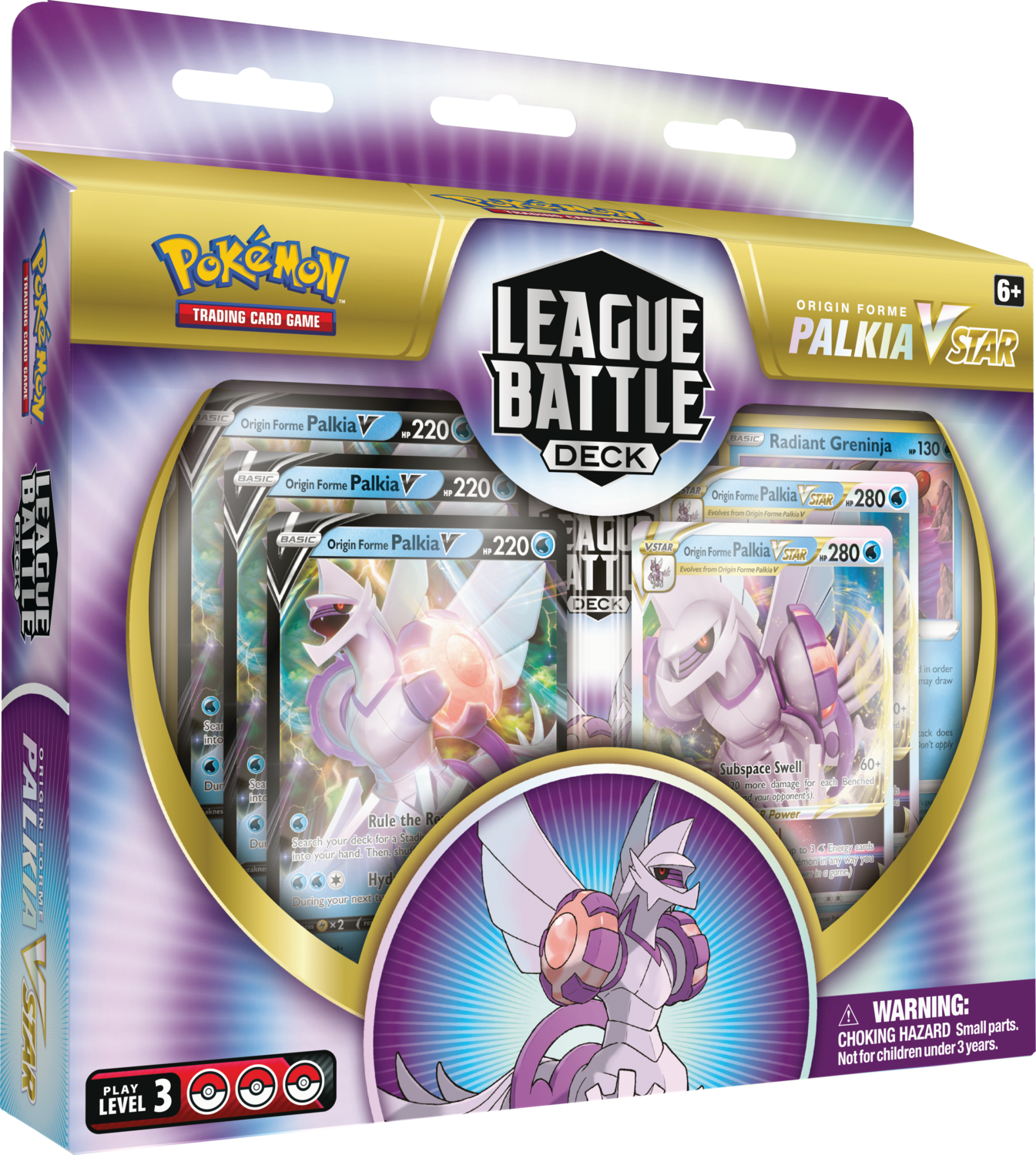 Läs mer om Pokemon - Origin Forme Palkia VSTAR League Battle Deck