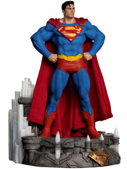 DC Comics - Superman Unleashed Deluxe  Art Scale Statue