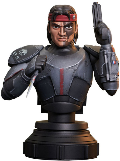 Star Wars: The Clone Wars - Hunter Bust - 1/7