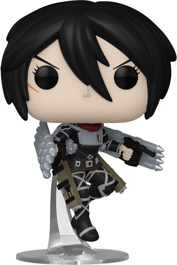 Läs mer om Funko POP! Animation: Attack on Titan - Mikasa Ackerman with Weapons