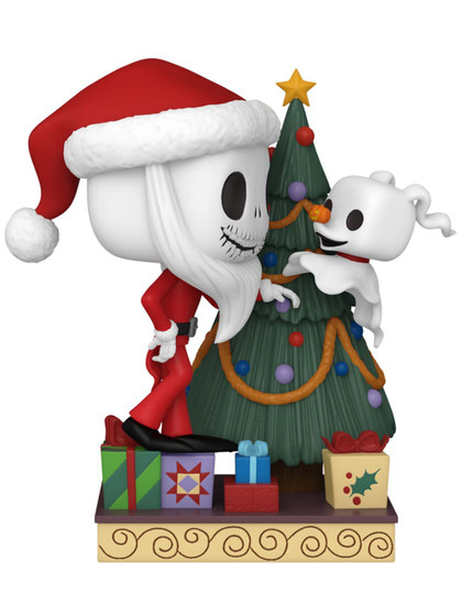 Funko POP! Deluxe: Nightmare before Christmas 30th - Jack & Zero with Tree