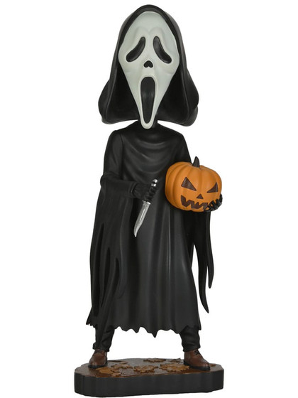 Head Knocker - Scream Ghost Face with Pumpkin