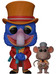 Funko POP! Movies: The Muppet Christmas Carol - Charles Dickens with Rizzo - DAMAGED PACKAGING