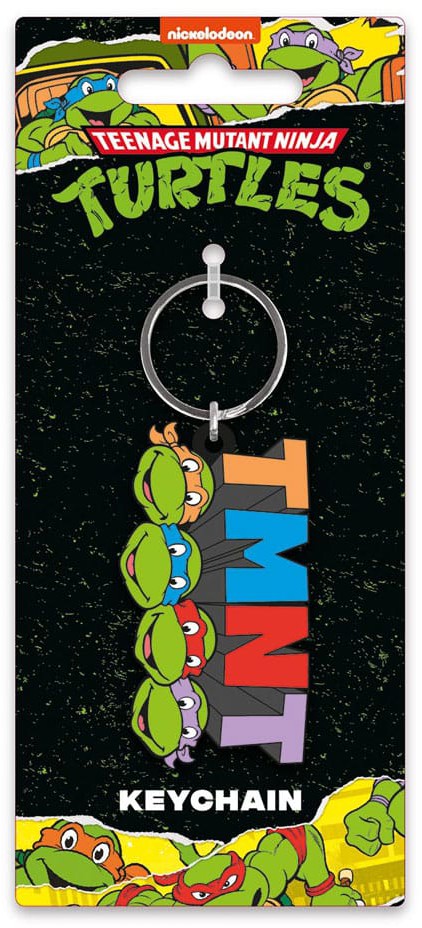 Turtles - Classic Teenage Mutant Ninja Turtles Rubber Keychain