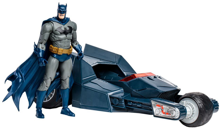 Läs mer om DC Multiverse Vehicle - Bat-Raptor with Batman