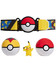 Pokémon Clip'n'Go: Poké Ball Belt Set - Poké Ball, Level Ball & Pikachu