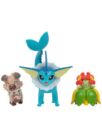 Pokémon: Battle Figure Set - Rockruff, Bellossom, Vaporeon 3-Pack