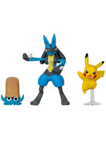 Pokémon: Battle Figure Set - Pikachu, Omanyte, Lucario 3-Pack