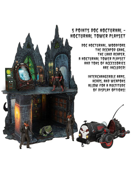 Doc Nocturnal - Nocturnal Tower Playset