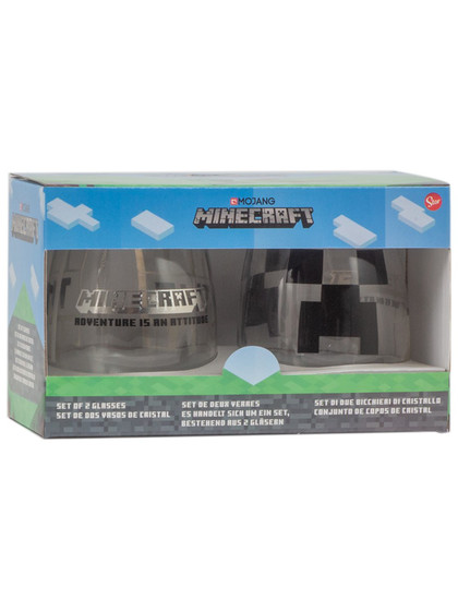 Minecraft - Crystal Glass 2-pack