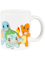 Pokémon - Charmander, Squirtle, Bulbasaur and Pikachu Mugg