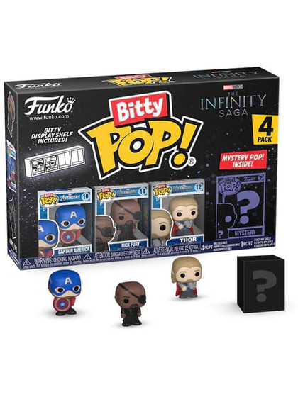 Funko Bitty POP! Marvel - The Infinity Saga 4-Pack Series 1