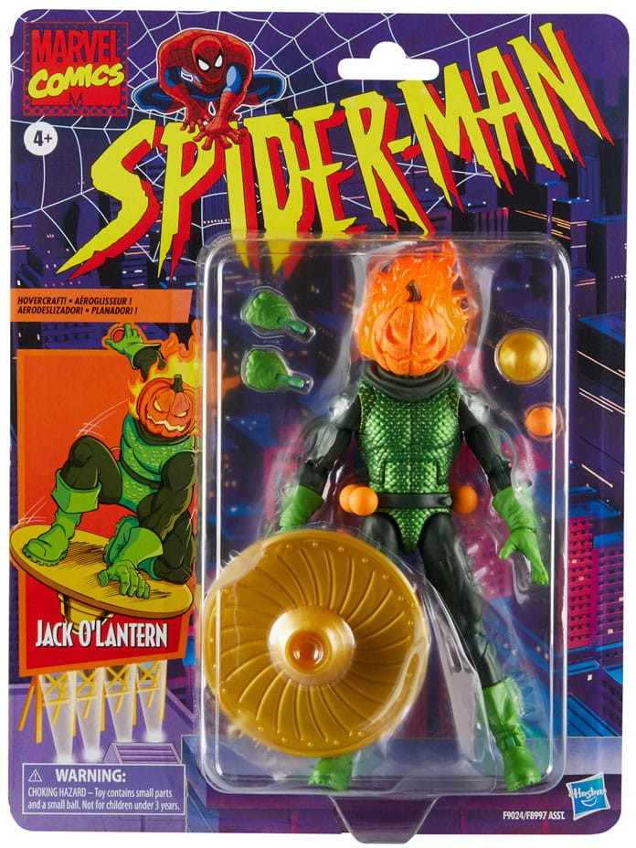 Läs mer om Marvel Legends: Spider-Man Comics - Jack OLantern