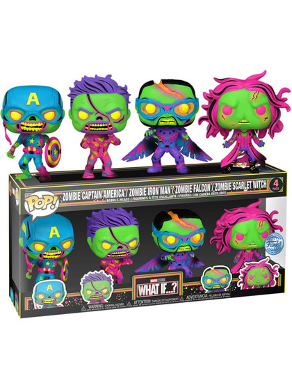 Funko POP! Marvel: What If 4-pack