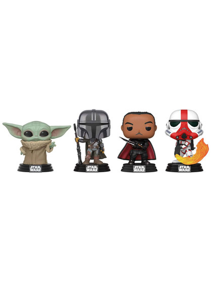 Funko POP! Star Wars: The Mandalorian 4-Pack