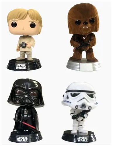 Funko POP! Star Wars: New Classics 4-Pack