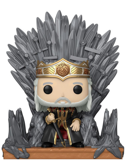 Funko POP! Deluxe: House of the Dragon - Viserys on the Iron Throne