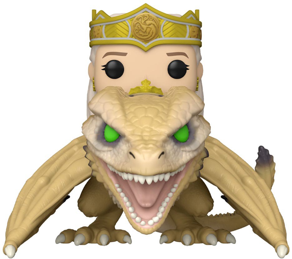 Läs mer om Funko POP! Rides: House of the Dragon - Queen Rhaenyra with Syrax