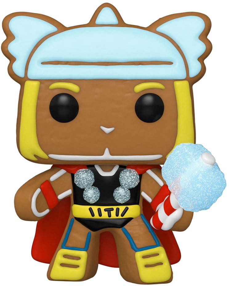 Läs mer om Funko POP! Marvel: Holiday - Gingerbread Thor