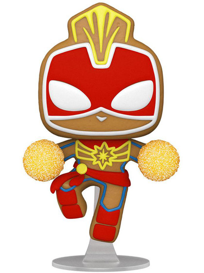 Funko POP! Marvel: Holiday - Gingerbread Captain Marvel