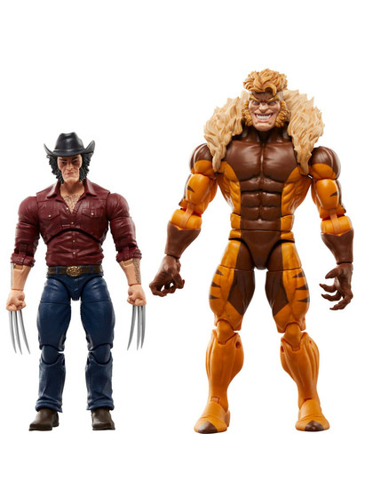 Marvel Legends: Wolverine 50th Anniversary - Marvel's Logan & Sabretooth 2-Pack