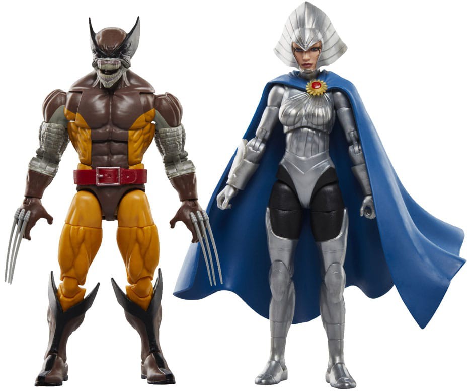 Läs mer om Marvel Legends: Wolverine 50th Anniversary - Wolverine & Lilandra Neramani 2-Pack