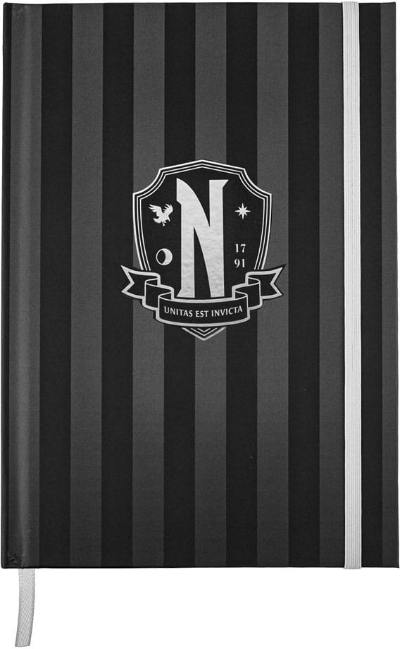 Läs mer om Wednesday - Nevermore Academy Notebook A5