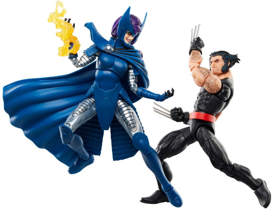 Läs mer om Marvel Legends: Wolverine 50th Anniversary - Wolverine & Psylocke 2-Pack