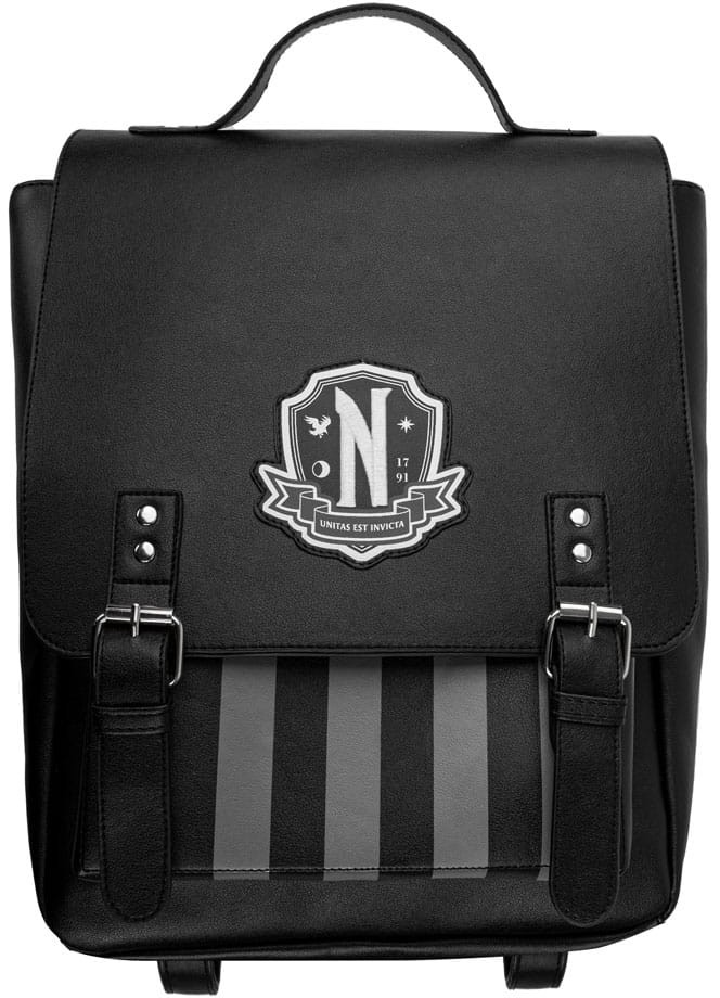 Läs mer om Wednesday Backpack Nevermore Academy Black