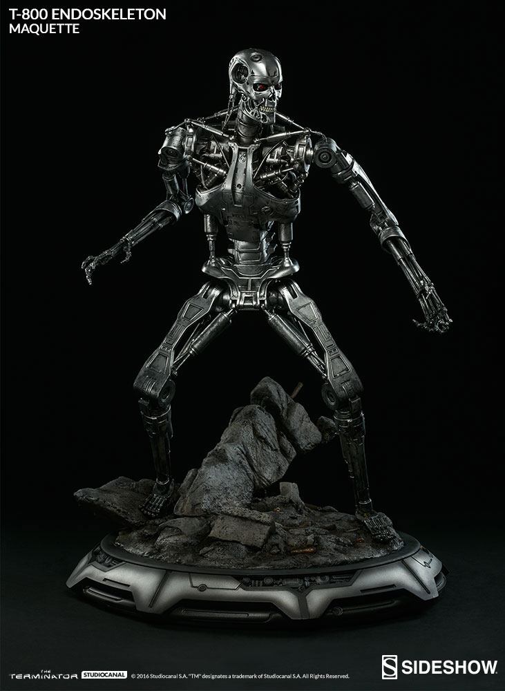 Läs mer om Terminator - T-800 Endoskeleton Maquette
