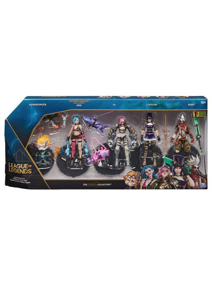 League of Legends - Vi, Caitlyn, Ekko, Heimerdinger and Jinx 5-Pack