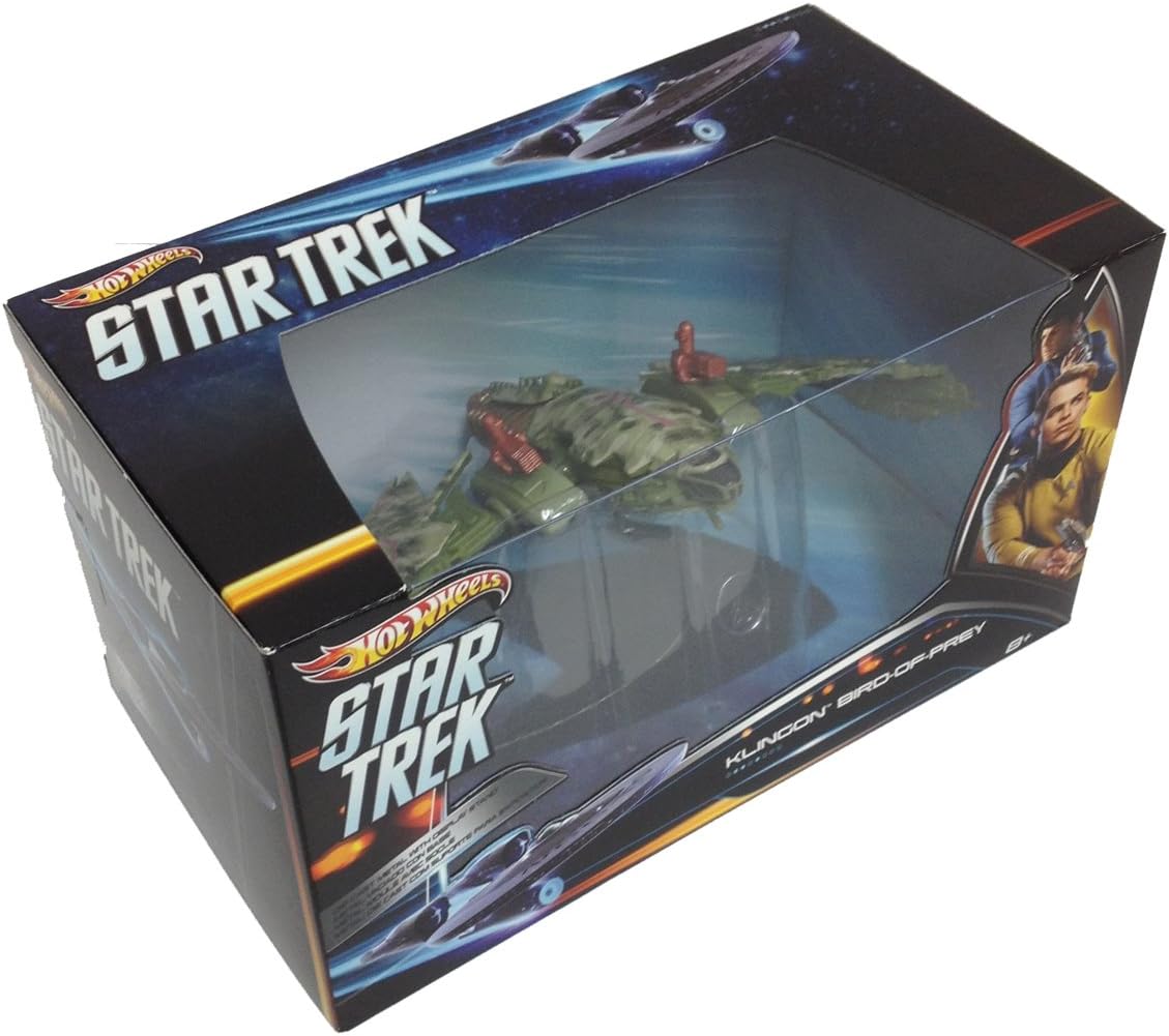 Läs mer om Hot Wheels Collector - Star Trek Klingon Bird of Prey