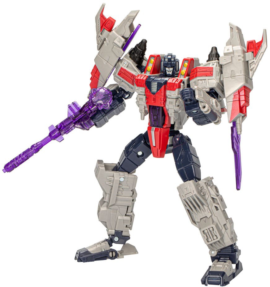 Läs mer om Transformers Legacy: United - Cybertron Universe Starscream Voyager Class