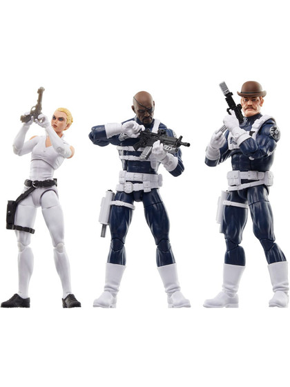 Marvel Legends: Captain America - S.H.I.E.L.D. 3-Pack