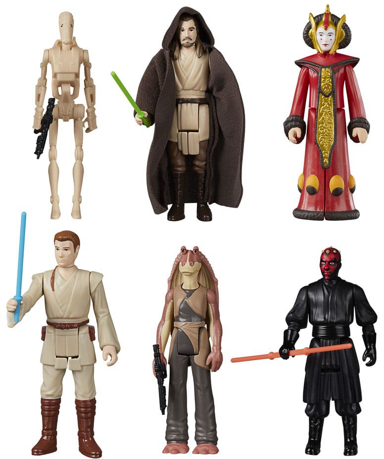 Läs mer om Star Wars Retro Collection: Episode I - The Phantom Menace 6-pack