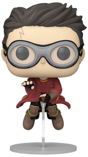 Funko POP! Movies: Harry Potter - Harry with Broom (Quidditch)