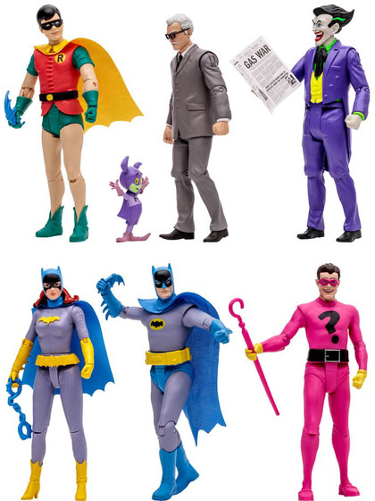 DC Retro: The New Adventures of Batman - Wave 1 - 6-Pack